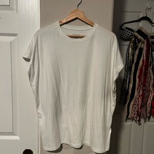 Anthropology White T-Shirt